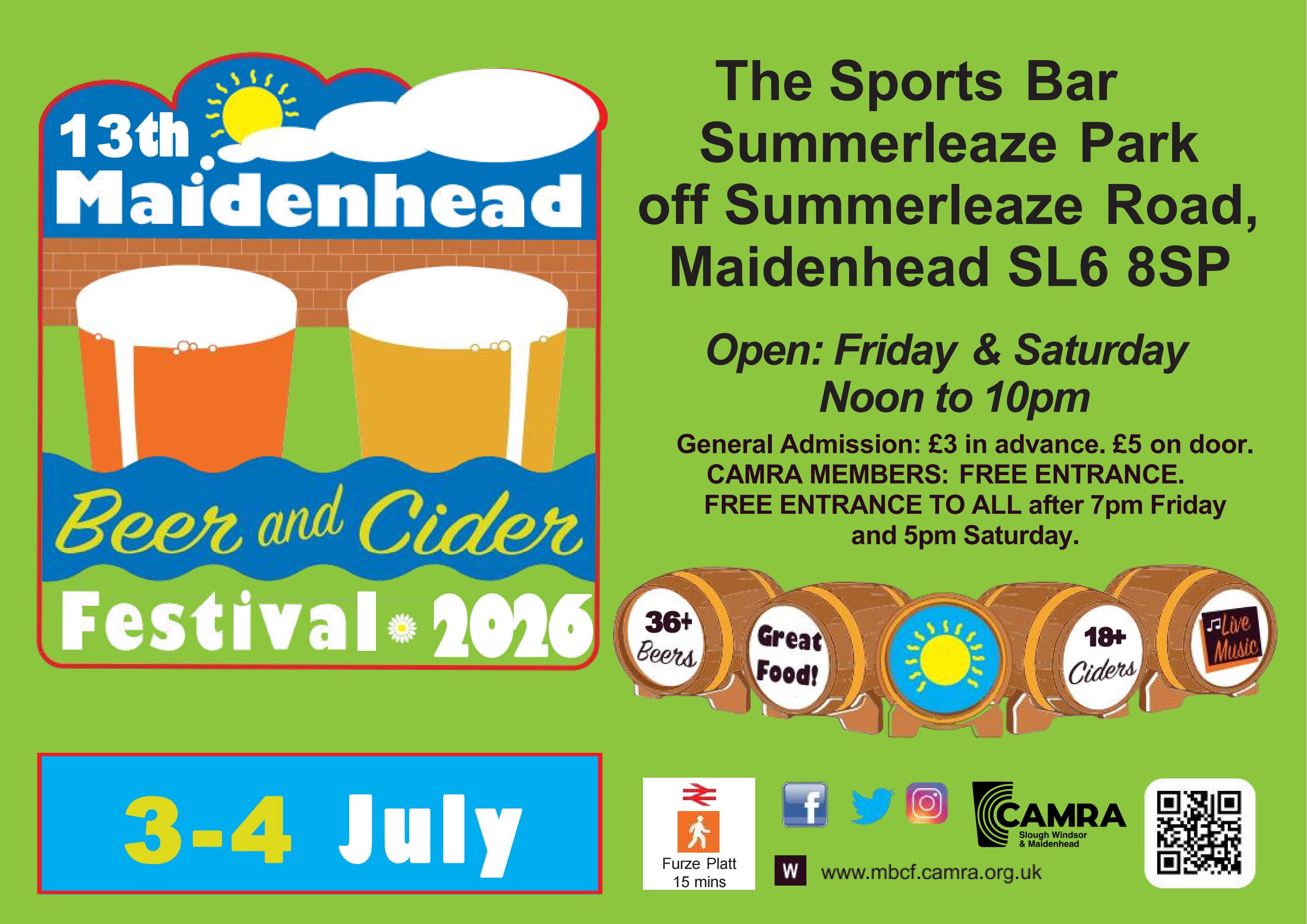 Photo from the Maidenhead Beer & Cider Festival