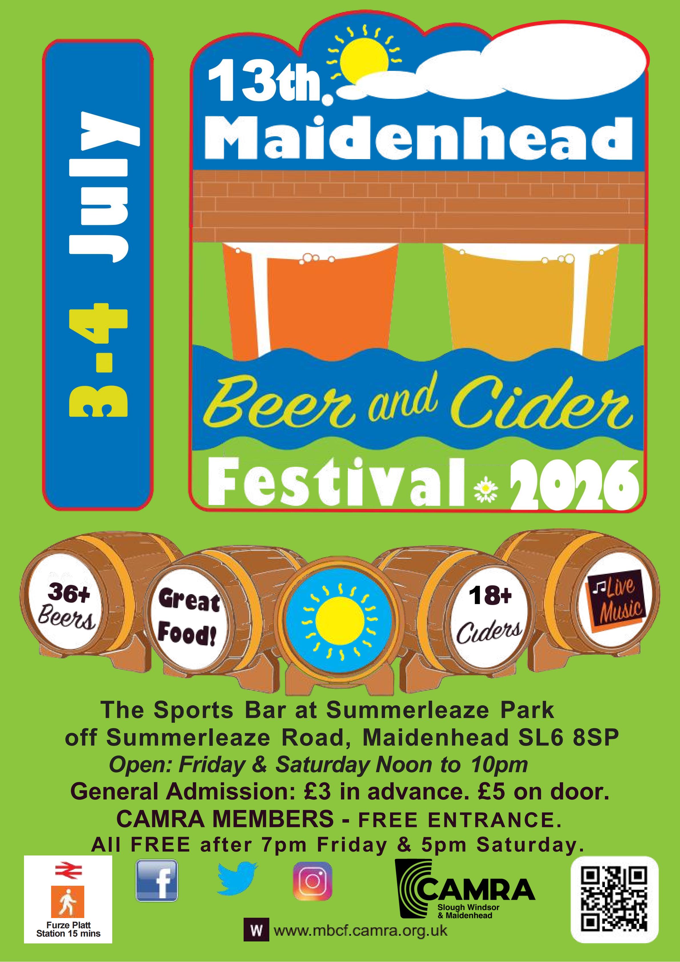 Photo from the Maidenhead Beer & Cider Festival