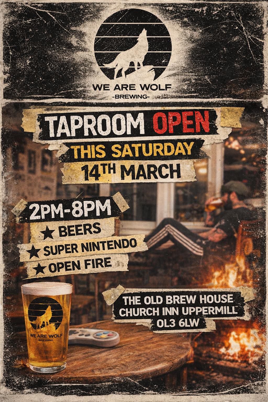 Photo from the We Are Wolf Brewery tour and tap room