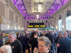 Photo from the Skipton Beer Festival