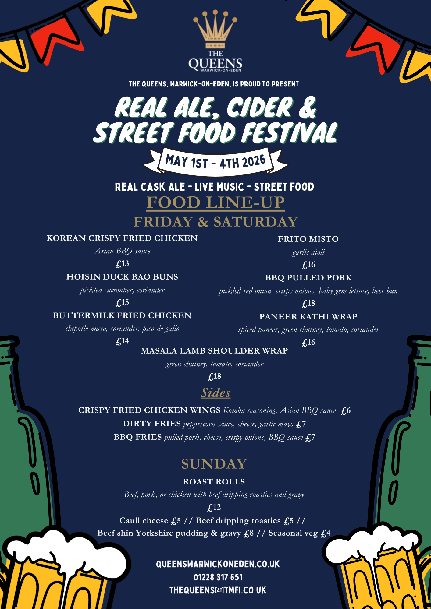 Photo from the The Queens Real Ale, Cider & Street Food Festival