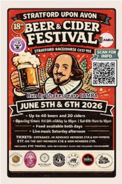 Stratford upon Avon 18th Beer & Cider Festival