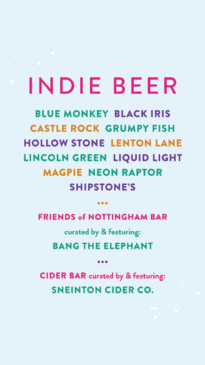 Photo from the Nottingham Independents’ Castle Beer Festival