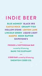 Photo from the Nottingham Independents’ Castle Beer Festival