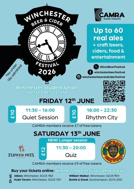Winchester Beer & Cider Festival 2026