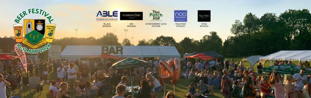 Stony Stratford Cricket Club Beer Festival