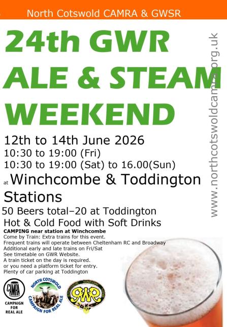24th Ale and Steam Weekend 
