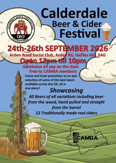 Calderdale Beer & Cider Festival 2026