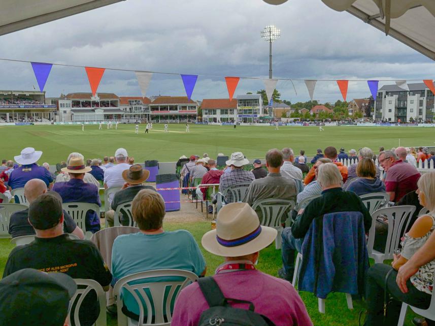 CAMRA Cricket Tent  Kent v Middlesex
