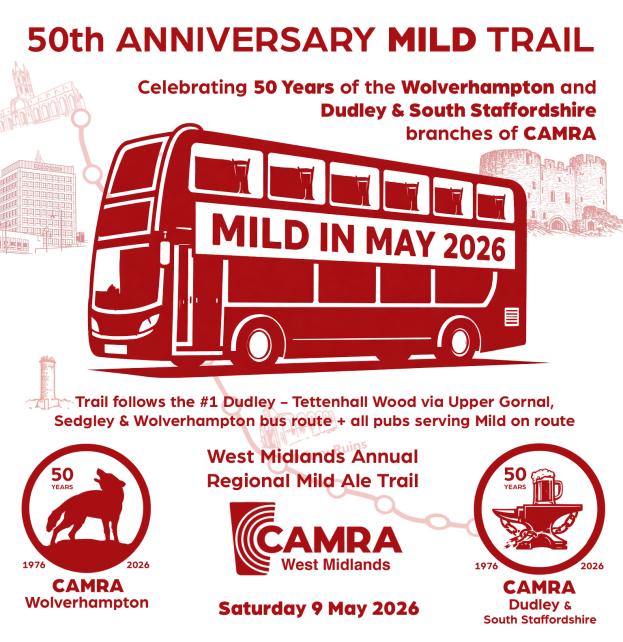 West Midlands CAMRA regional Mild in May trail