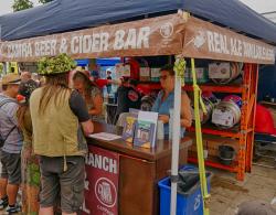 Photo from the CAMRA Bar at Faversham Hop Festival