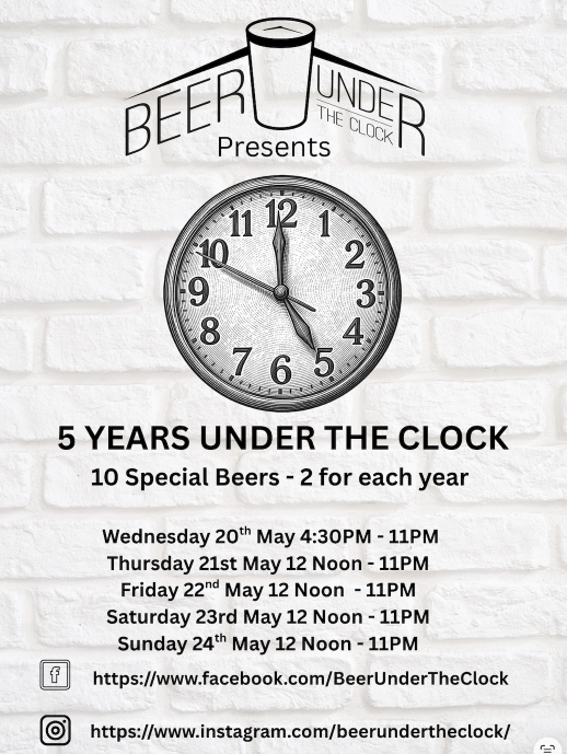 Photo from the 5 Years of Beer Under The Clock