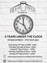 Photo from the 5 Years of Beer Under The Clock