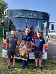 Photo from the Market Bosworth Rails and Ales Festival