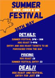 Photo from the Chelmsford Sports Club Summer Beer, Cider and Gin Festival