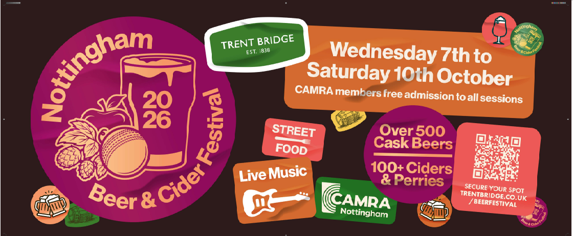 Photo from the Nottingham Robin Hood Beer & Cider Festival