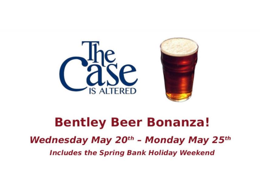 Bentley Beer Bonanza