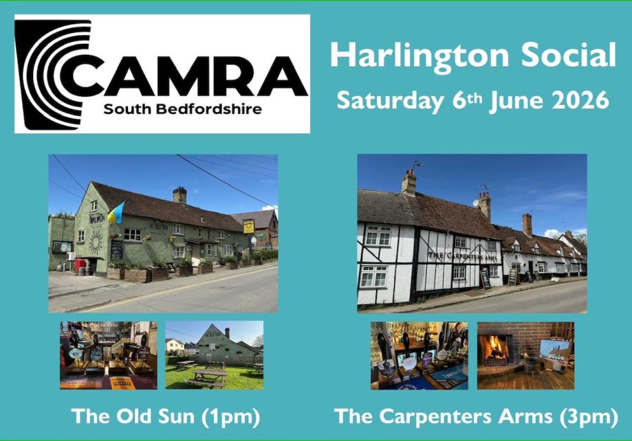 South Bedfordshire CAMRA Social - Harlington