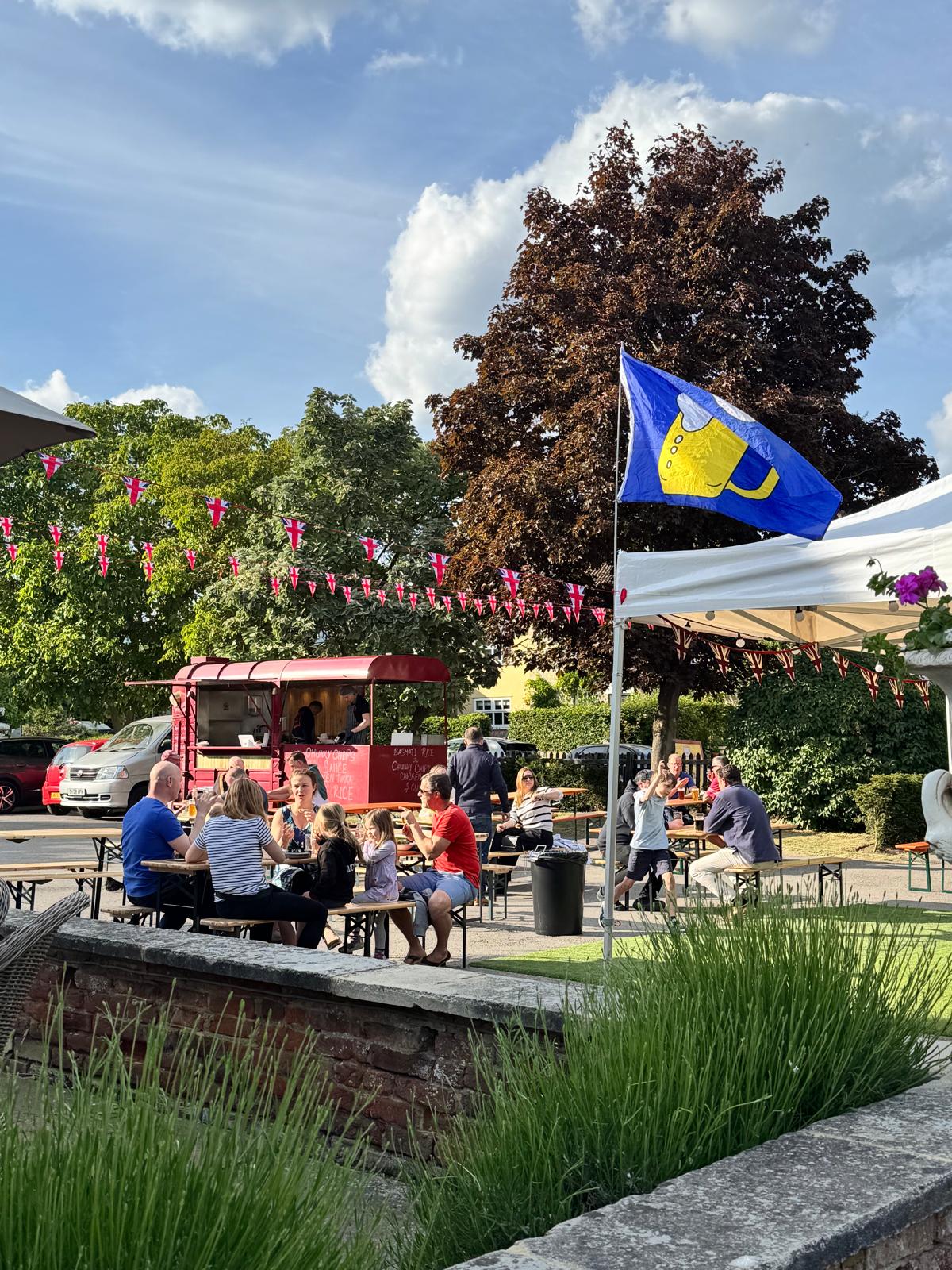 Photo from the Tickell Arms Annual Beer Festival