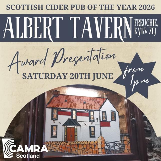 Scottish Cider Pub of the Year Presentation