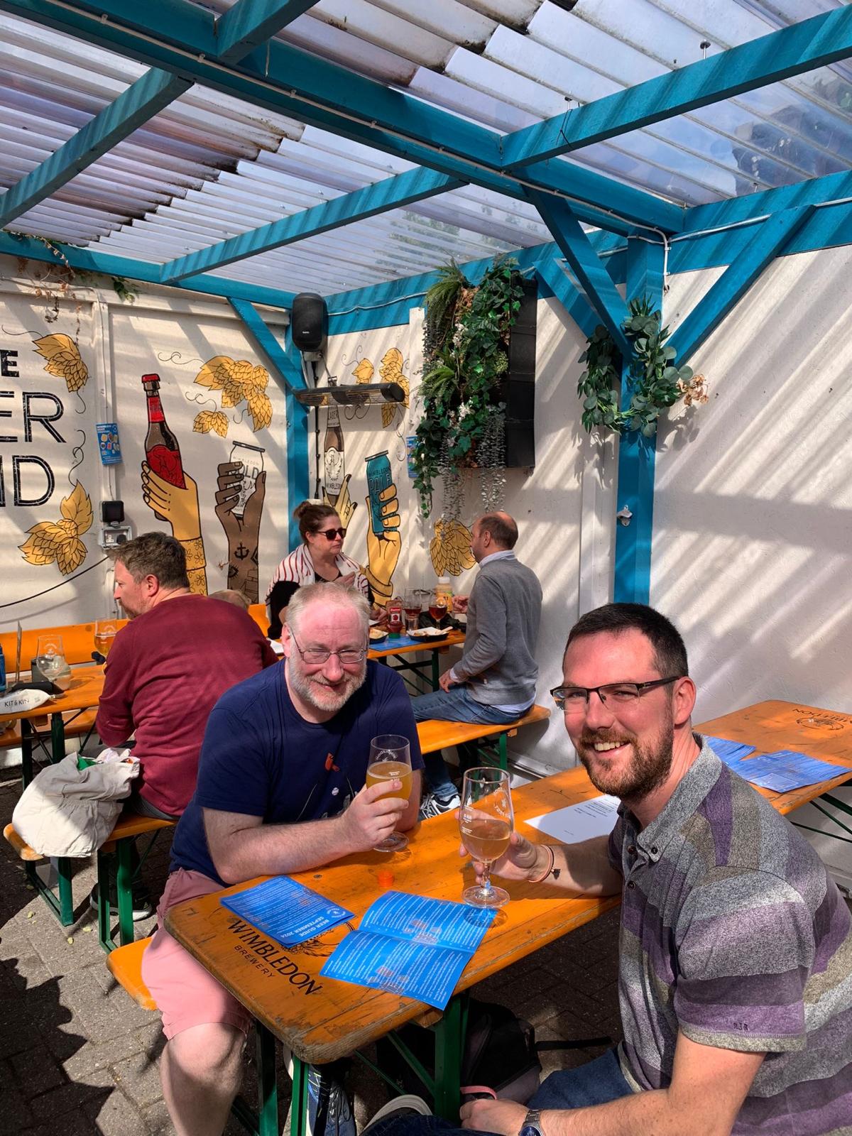 Photo from the Wimbledon Beer Festival