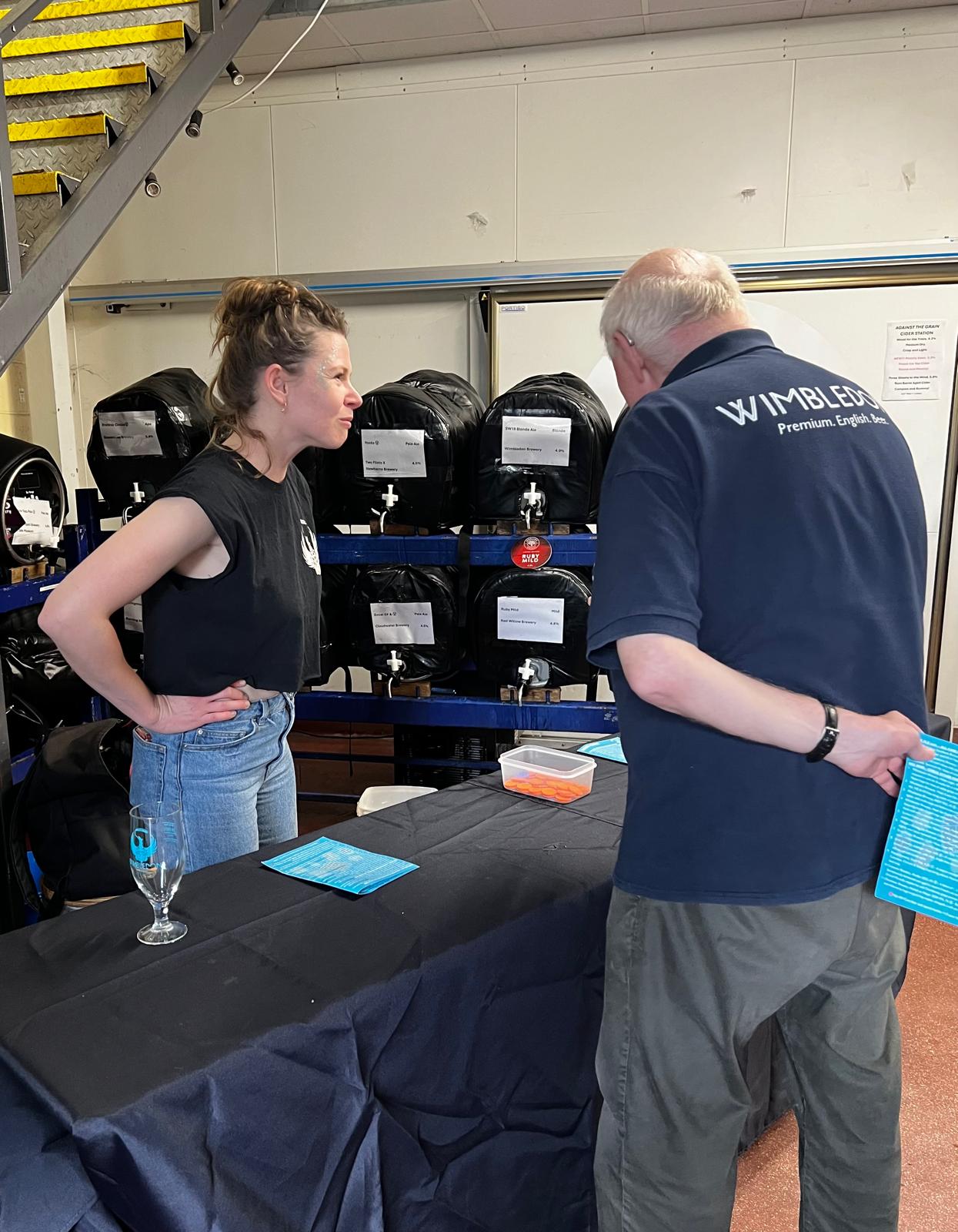 Photo from the Wimbledon Beer Festival