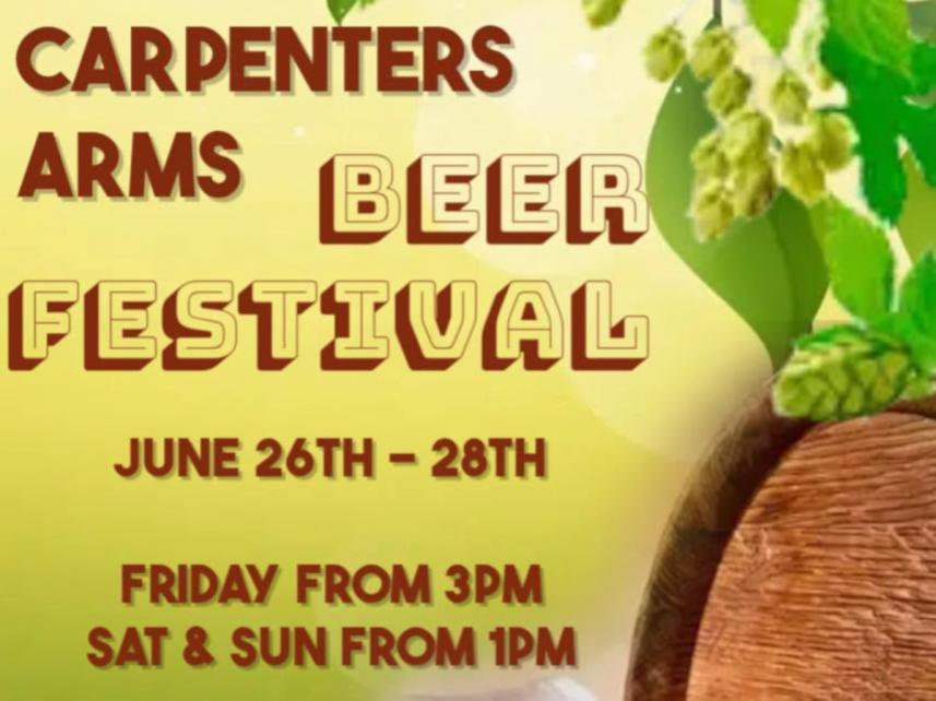 Carpenters Arms Annual Beer Festival 2026