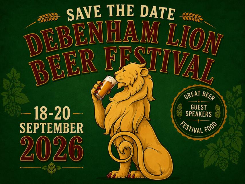 Debenham Lion 2026 Beer Festival