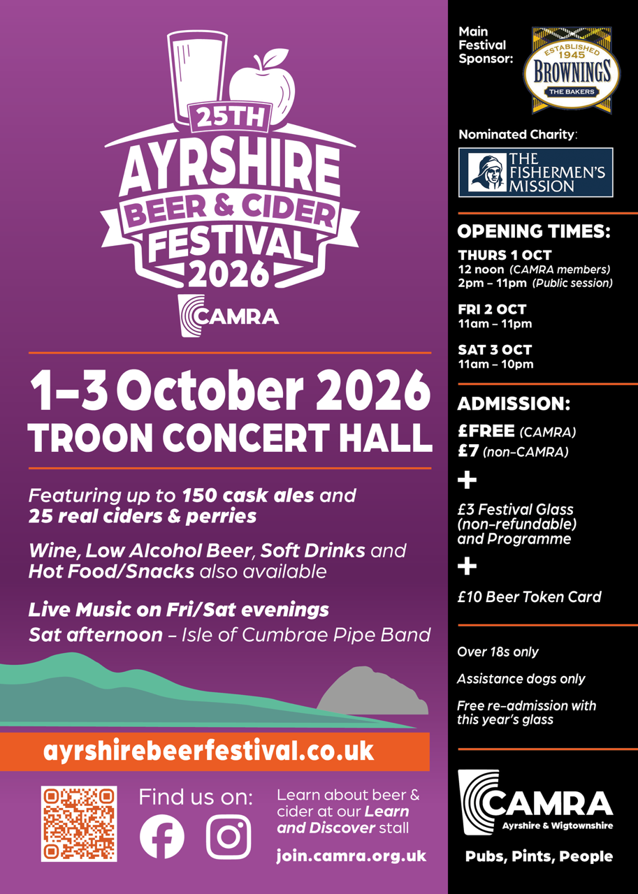 Photo from the Ayrshire Beer & Cider Festival
