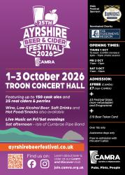 Photo from the Ayrshire Beer & Cider Festival