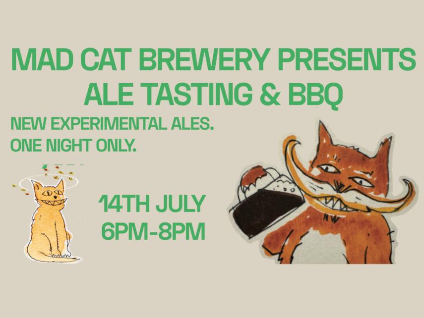 Mad Cat Brewery Ale Tasting & BBQ