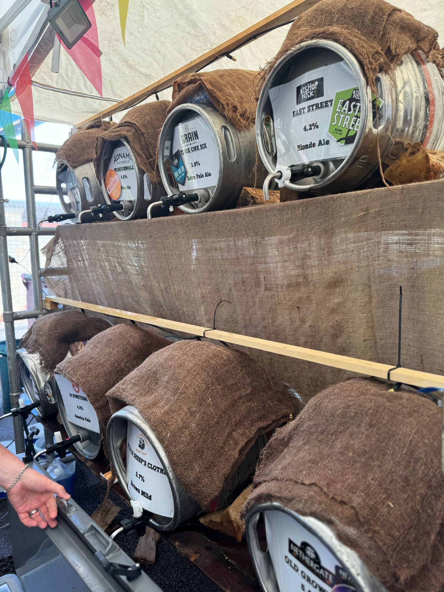 Photo from the The Royal Oak's Annual Beer Festival