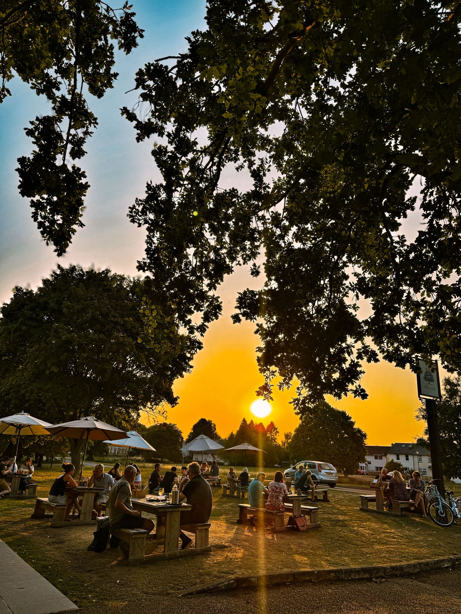Photo from the The Royal Oak's Annual Beer Festival