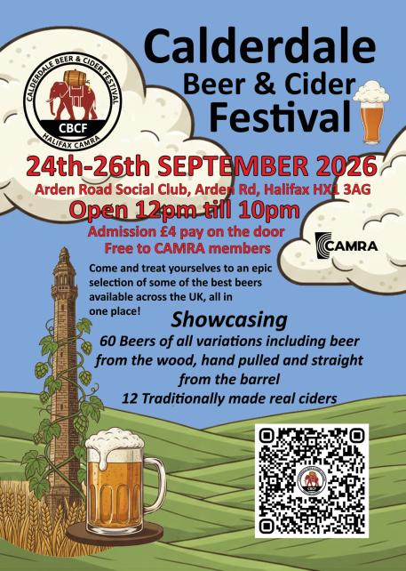 Calderdale Beer & Cider Festival 2026