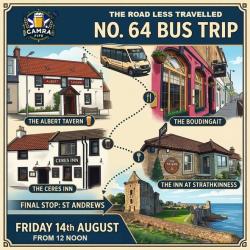 Photo from the Kingdom Of Fife branch social: The Road Less Travelled – No. 64 Bus Trip