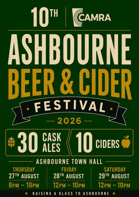 Ashbourne CAMRA 10th Beer & Cider Festival