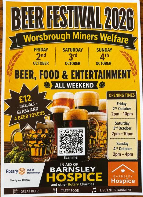 Worsbrough Beer Festival 2026