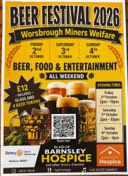 Photo from the Worsbrough Beer Festival 2026