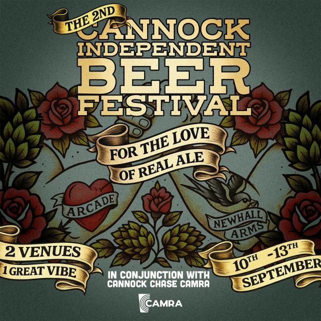 Second Independent Cannock Beer Festival 