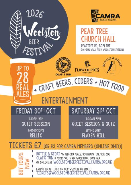 Woolston Beer Festival 2026