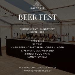 Photo from the Hoptons Beer Festival
