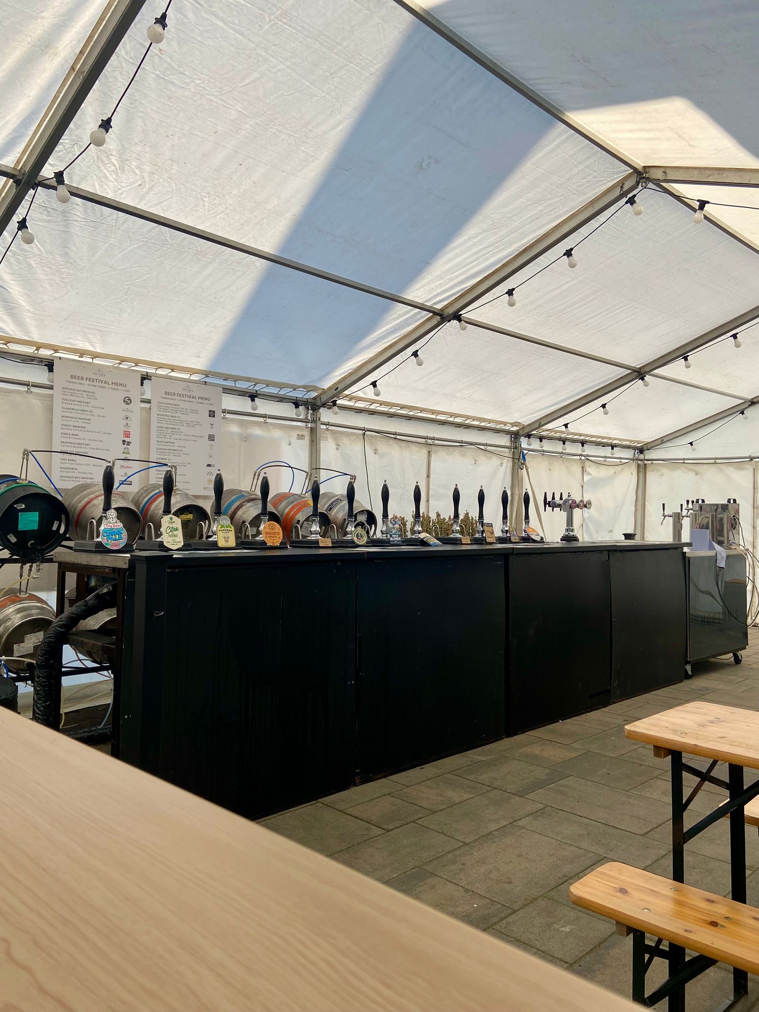 Photo from the Hoptons Beer Festival