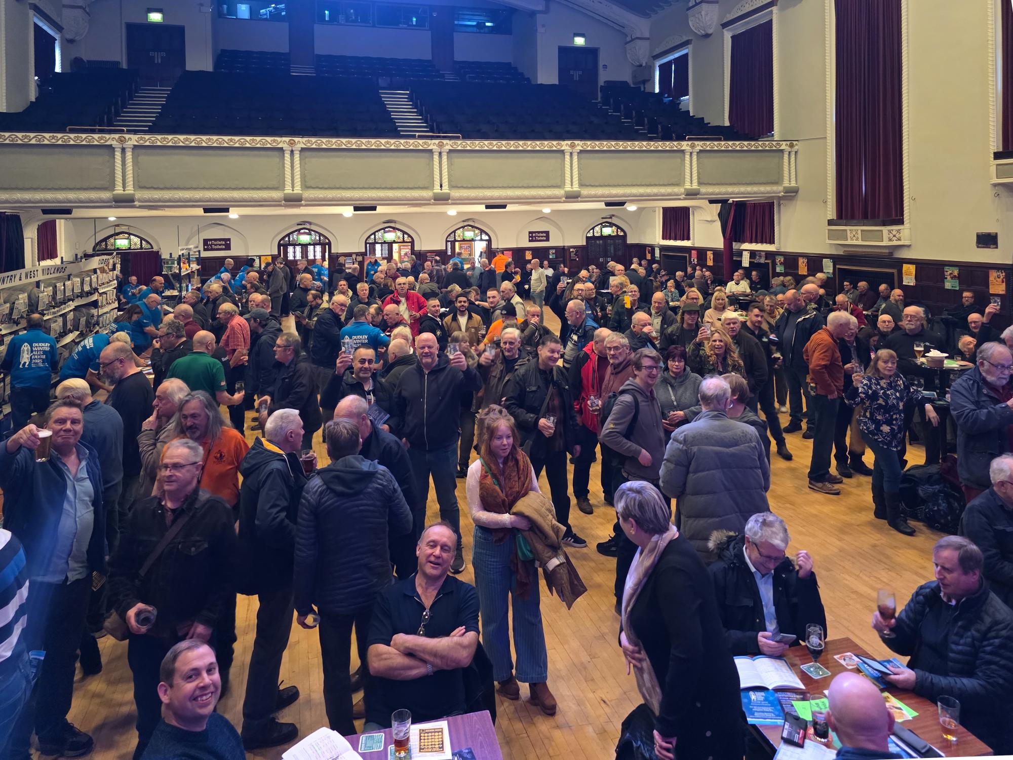 Photo from the Dudley Winter Ales Fayre