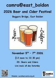 Photo from the CAMRA@East Boldon (Sunderland Beer & Cider Festival)