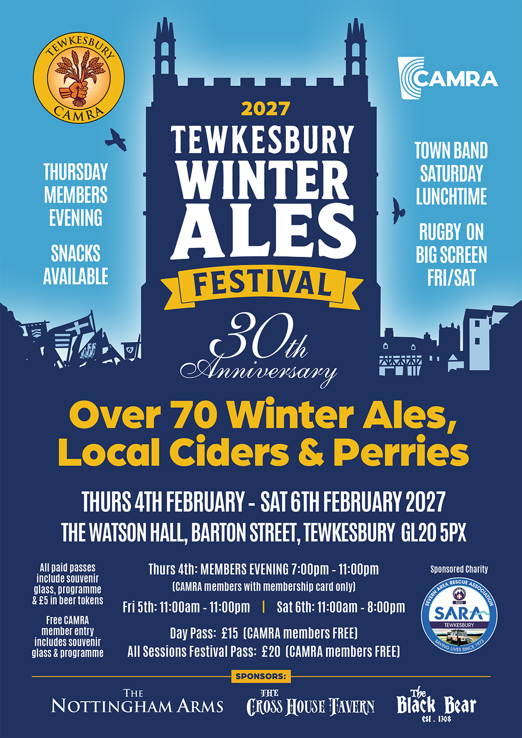 Photo from the Tewkesbury Winter Ales Festival (TWAF 2027)