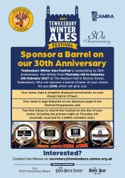 Photo from the Tewkesbury Winter Ales Festival (TWAF 2027)