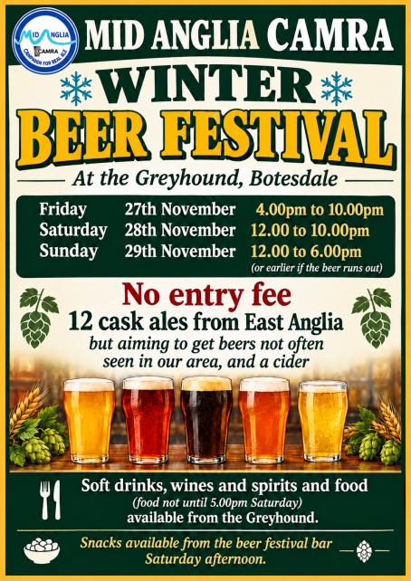 Mid Anglia CAMRA Winter Beer Festival