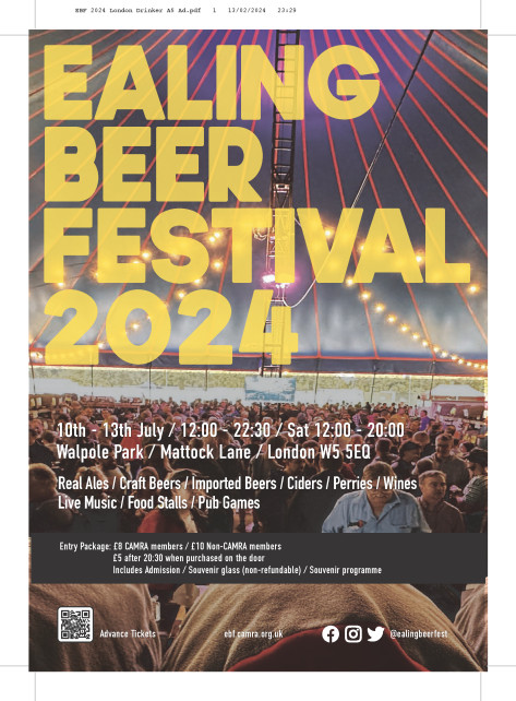 Ealing Beer Festival 2024