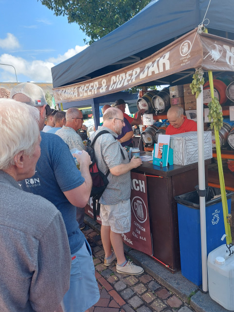 CAMRA Street Bar at Faversham Hop Festival