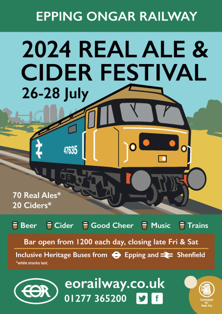 Epping Ongar Railway Real Ale and Cider Festival